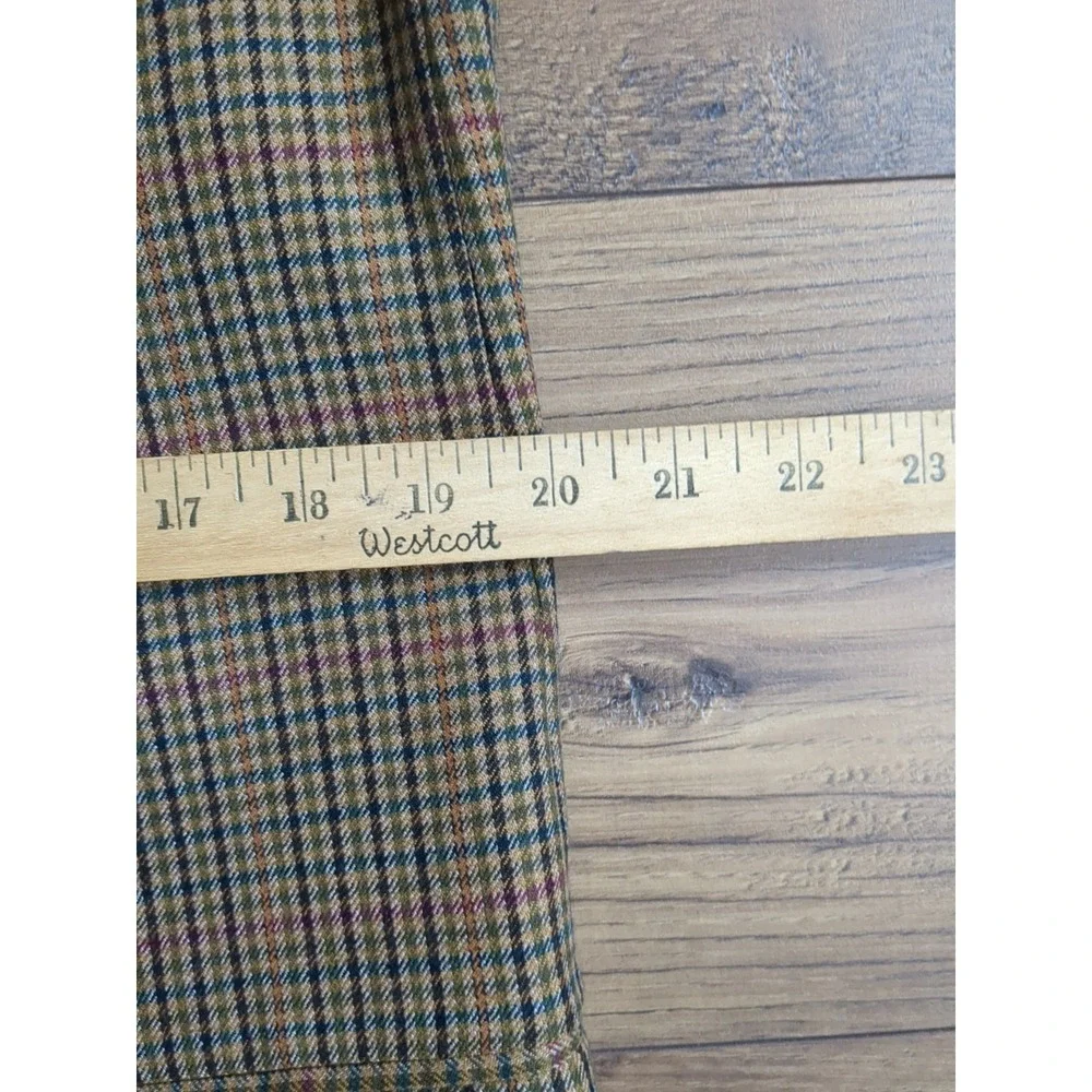 Ermenegildo Zegna 3 Button 100% Wool Made in Switzerland‎ Houndstooth Blazer 44R